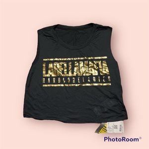 NWT Cool black and gold tank